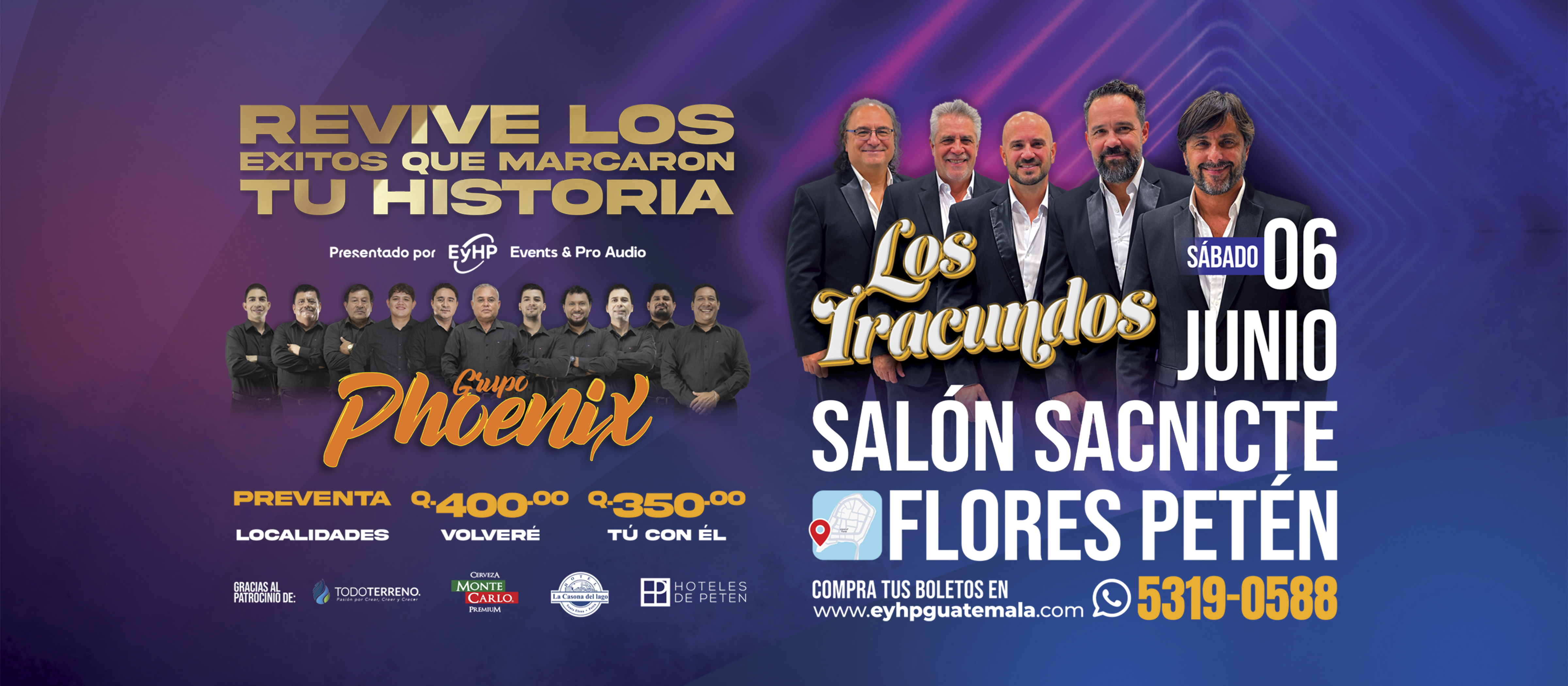 Concierto Iracundos 2026